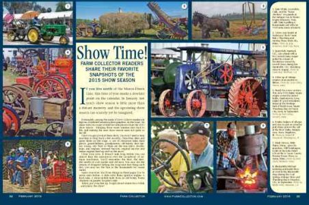Nov. 4 is Deadline for Show Photo Entries Image